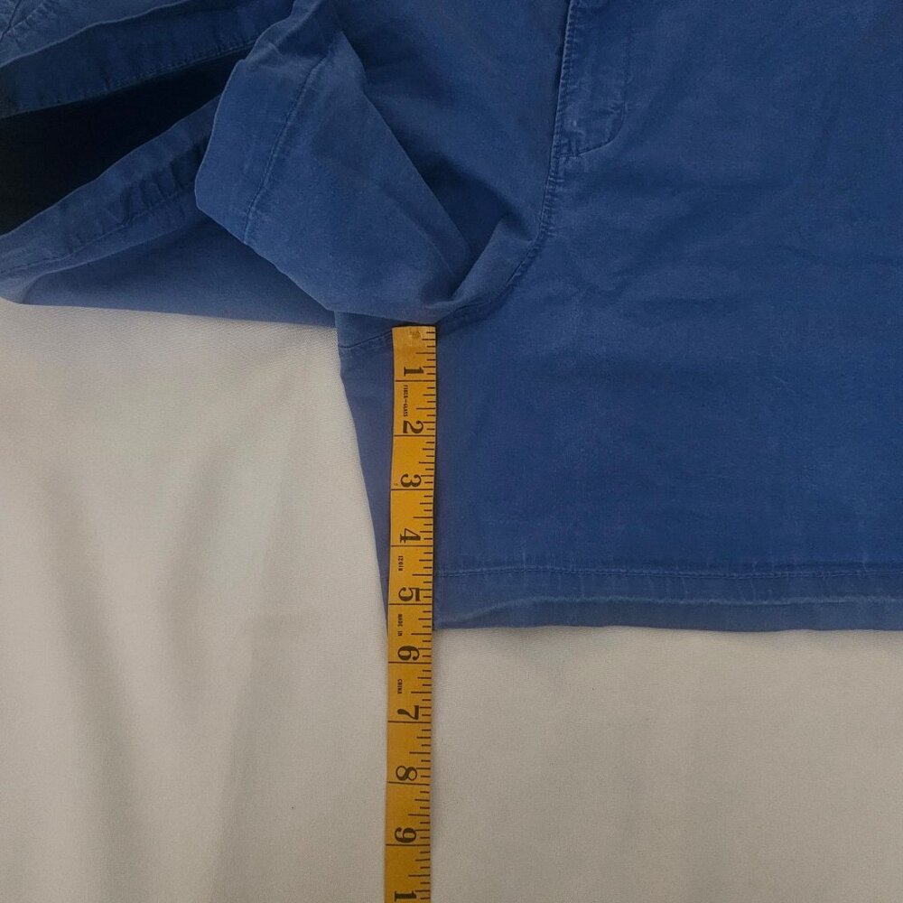 Old Navy Women's Blue Mid Rise 5-Inch Inseam Everyday Twill Shorts Size 16 Tall - Picture 12 of 13